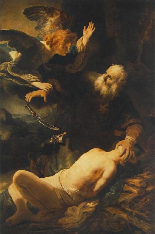 REMBRANDT Harmenszoon van Rijn The Sacrifice of Abraham